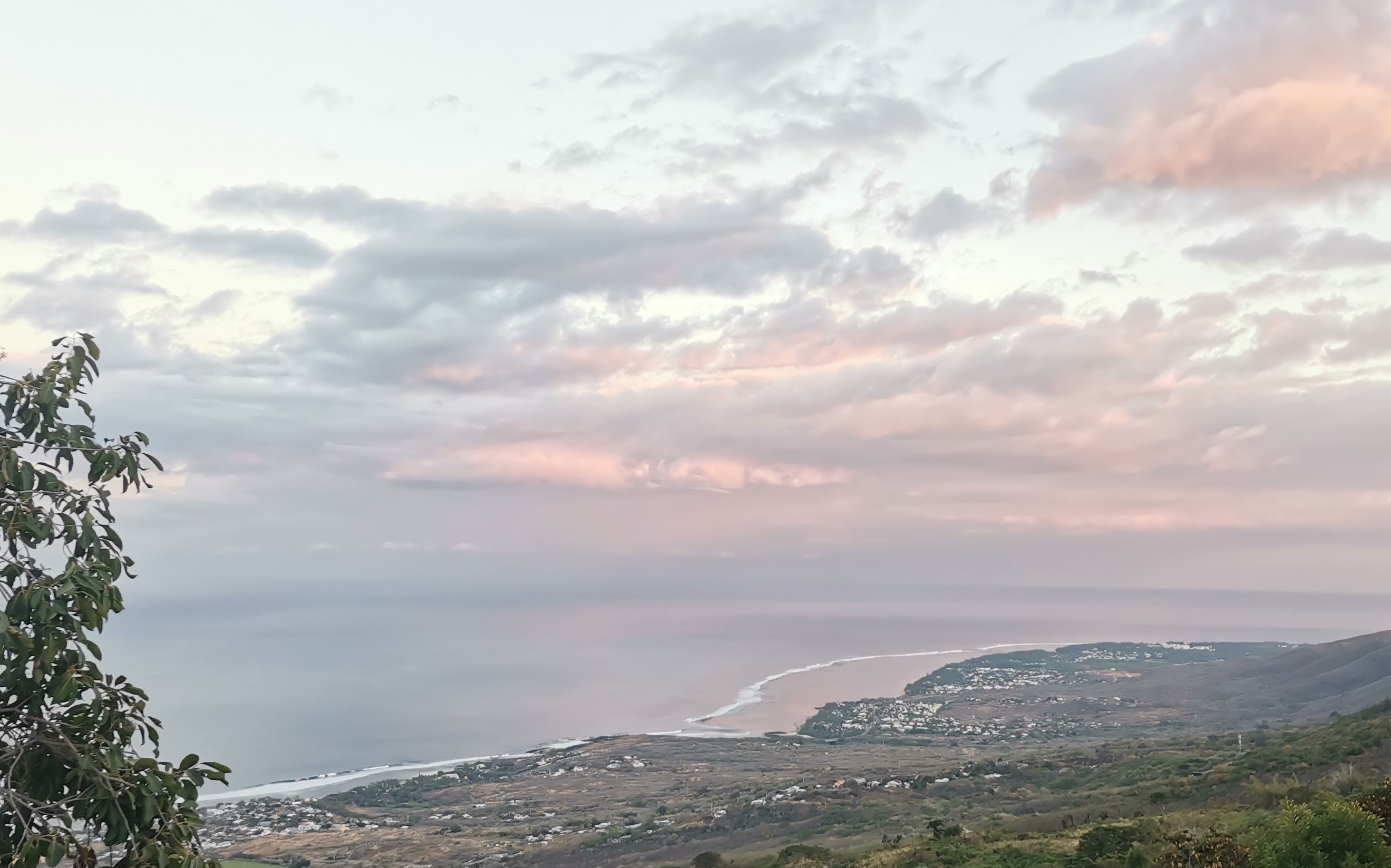 Lever du jour sur la cote ouest